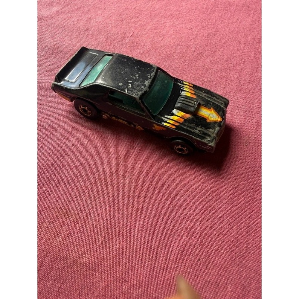 Vintage Hot Wheels 1974 Black Toronado Diecast Car